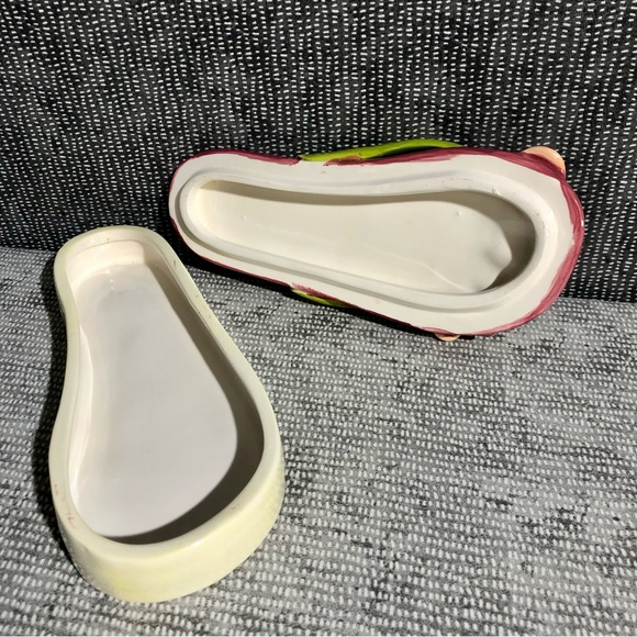 Ceramic Flip Flop Jewelry Dish - Picture 7 of 7